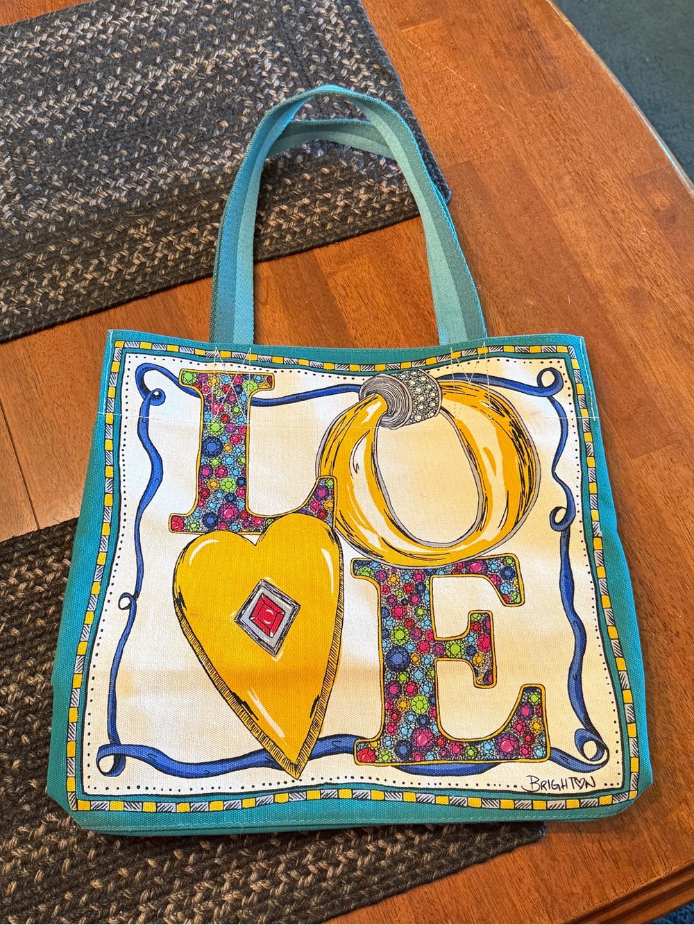 Brighton canvas Tote bag NWOT